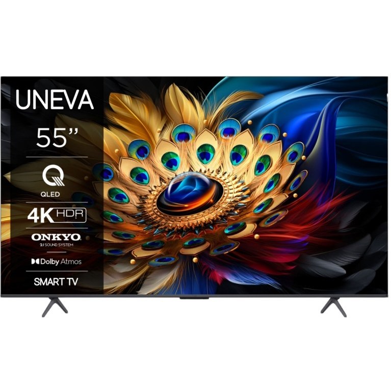 تلویزیون یونیوا Q-Class سایز ۵۵ اینچ QLED کیفیت Ultra HD 4K