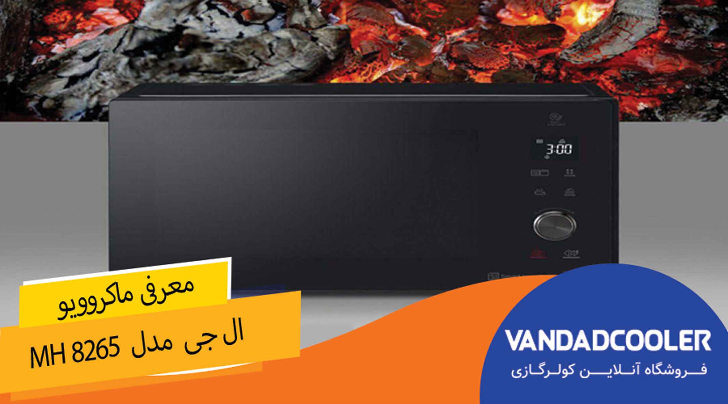  مایکروویو ال جی 42 لیتری MH 8265