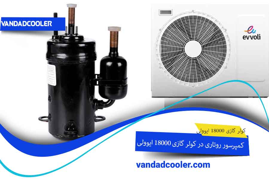 کمپرسور در کولر گازی 18000 ایوولی