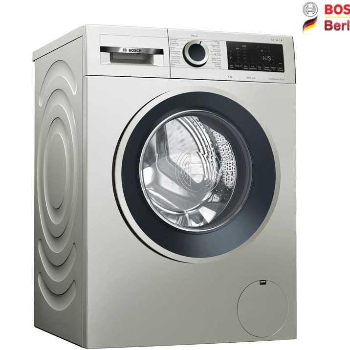ماشین لباسشویی 9 کیلویی بوش نقره ای مدل WGA142XVGC