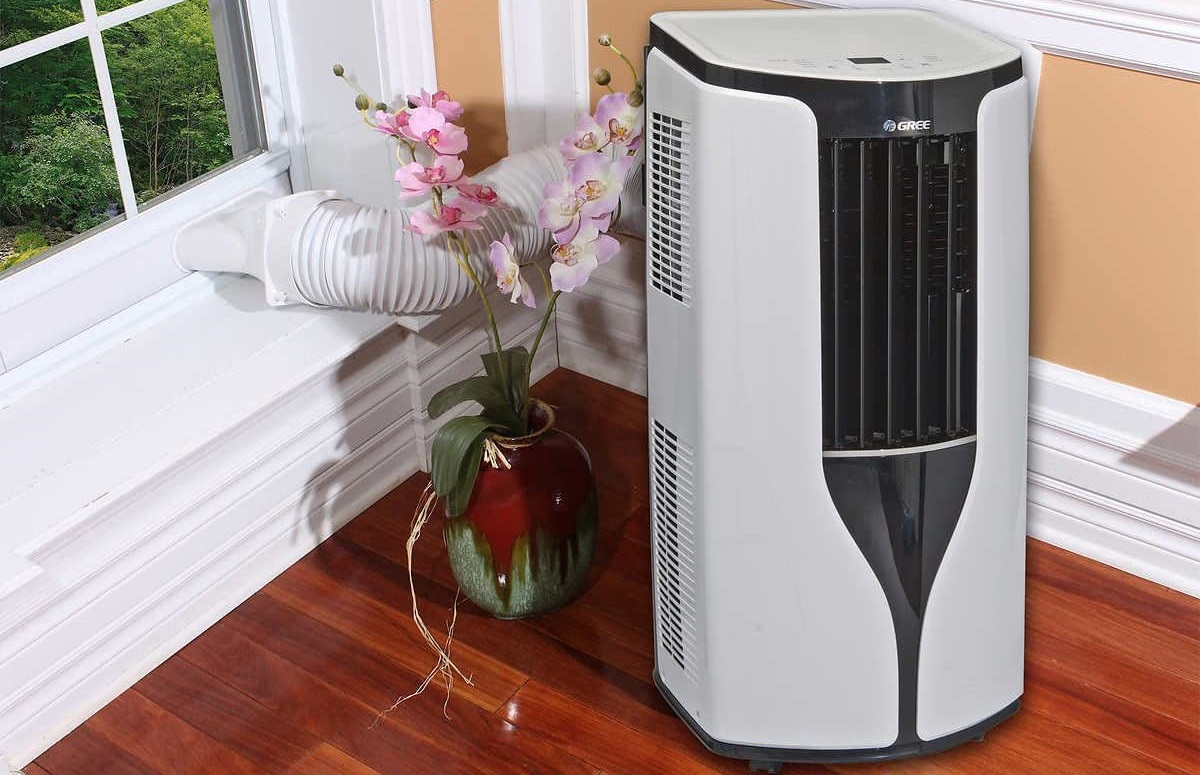 کولر گازی گری پرتابل با ظرفیت 12000 مدل GPH12AL-K3NNA1A